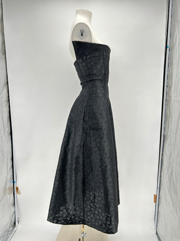 Robe bustier noire