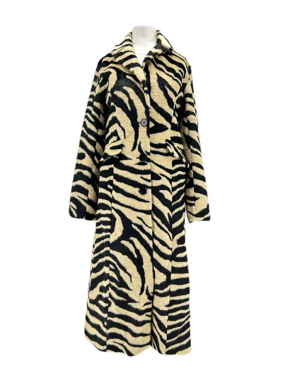 Manteau en fausse fourrure