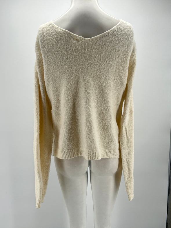 Pull beige col V