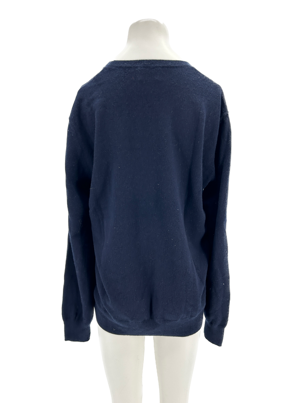 Pull en cachemire marine