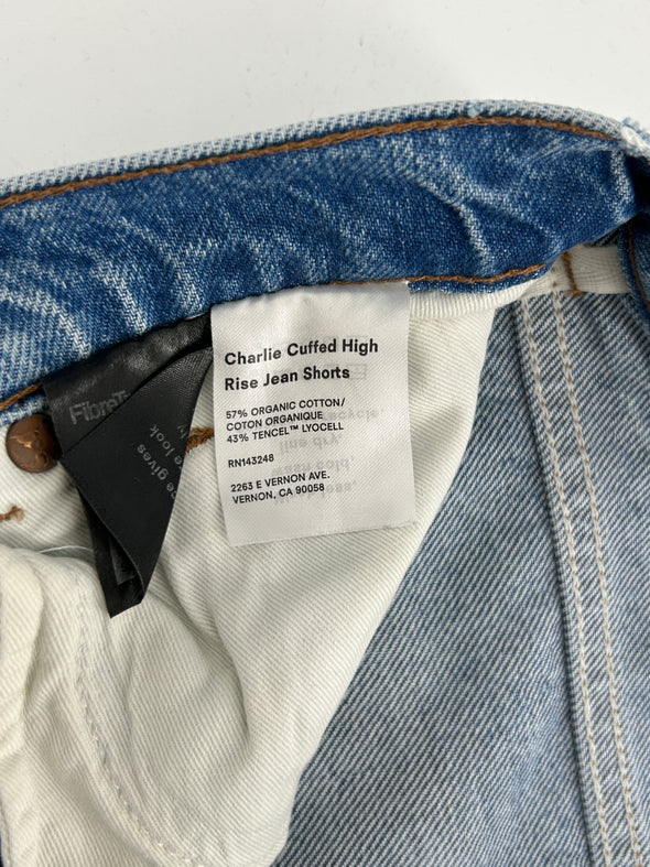Short en denim