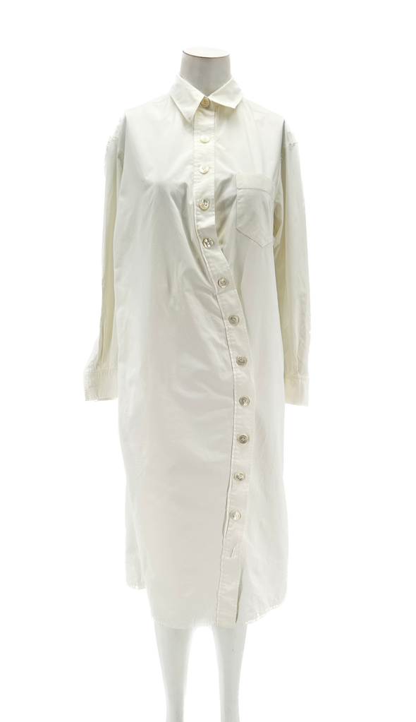 Robe chemise blanche