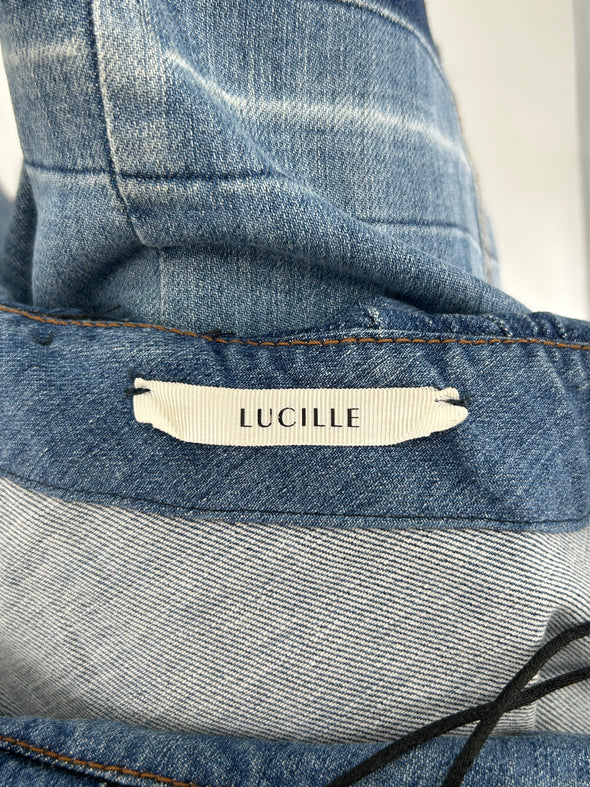 Robe en denim