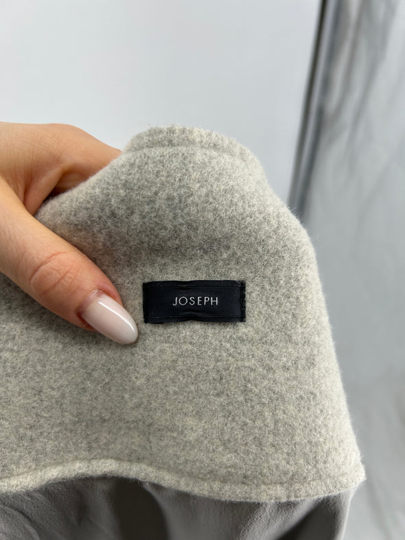 Jupe en mélange de laine et soie