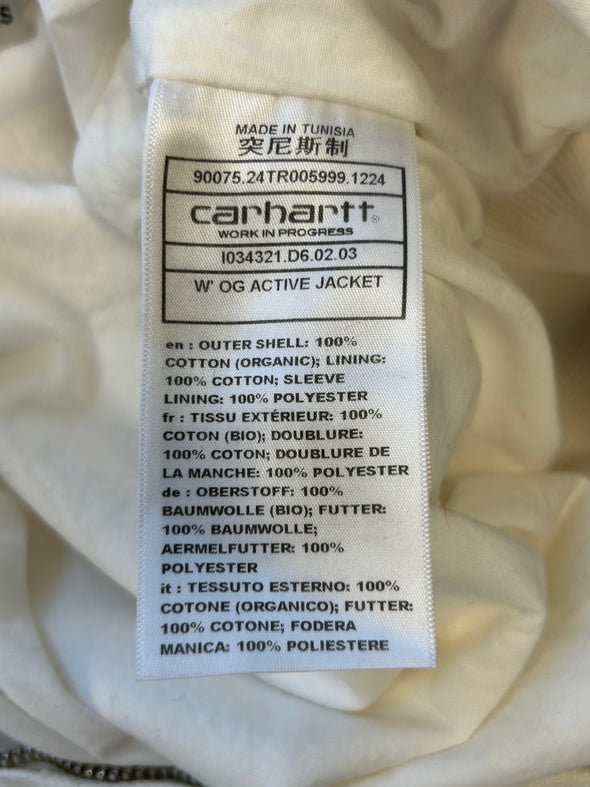 Veste en denim blanche