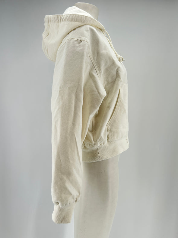 Veste en denim blanche