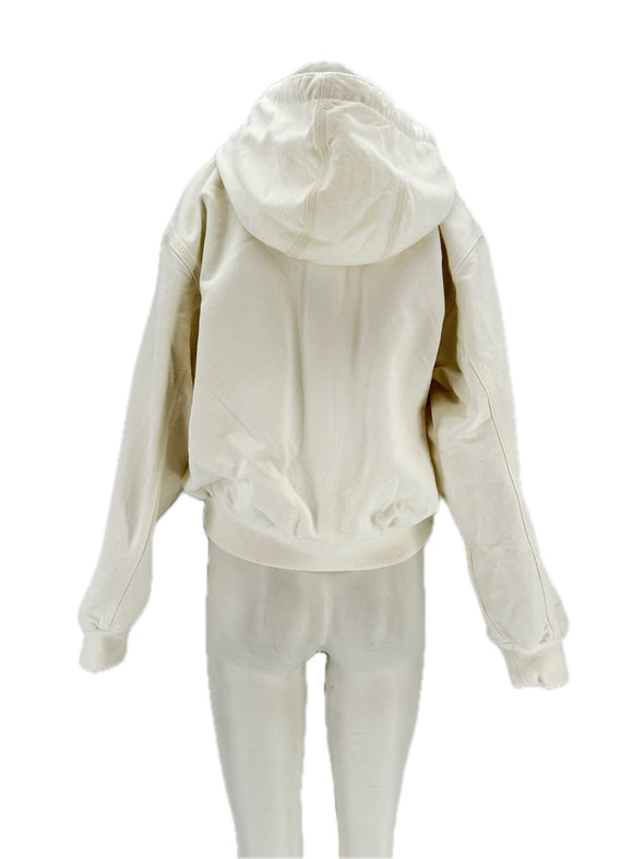 Veste en denim blanche