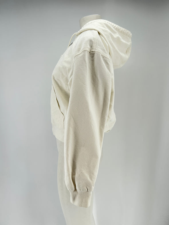 Veste en denim blanche