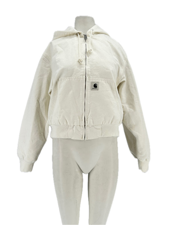 Veste en denim blanche