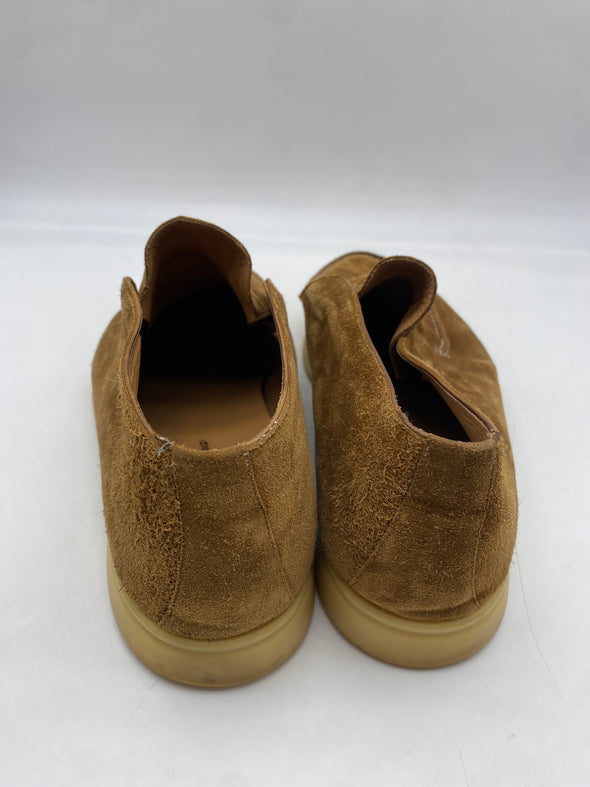 Mocassins en daim camel