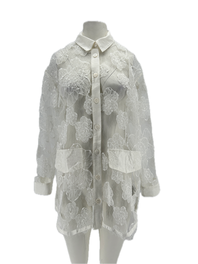 Chemise en dentelle