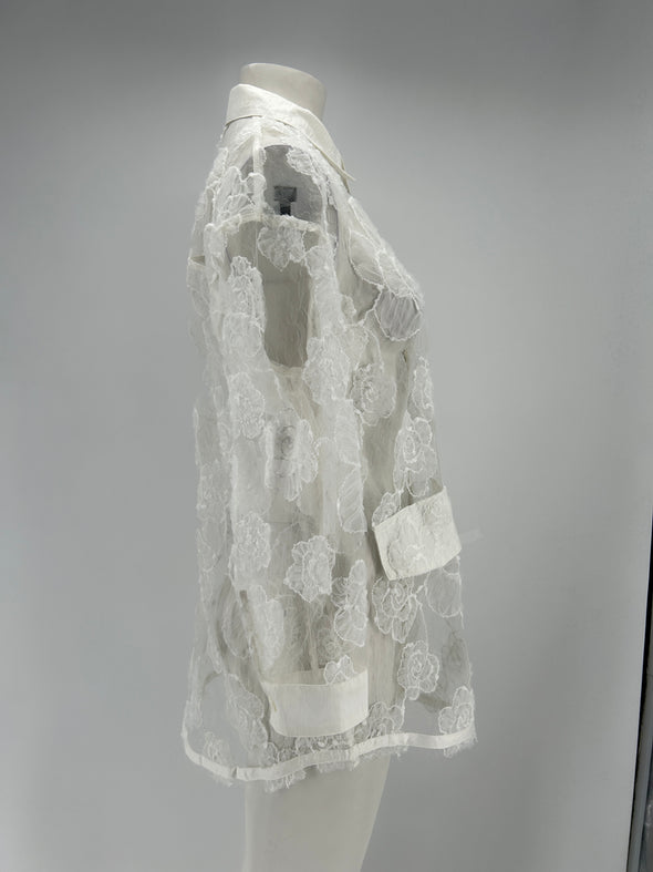 Chemise en dentelle