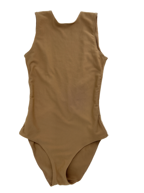 Maillot 1 pièce marron