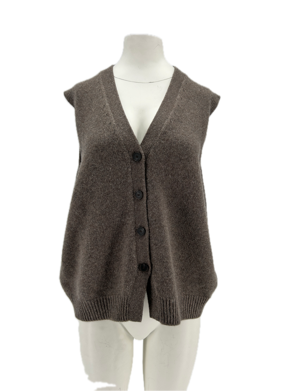 Cardigan en mélange de laine et cachemire