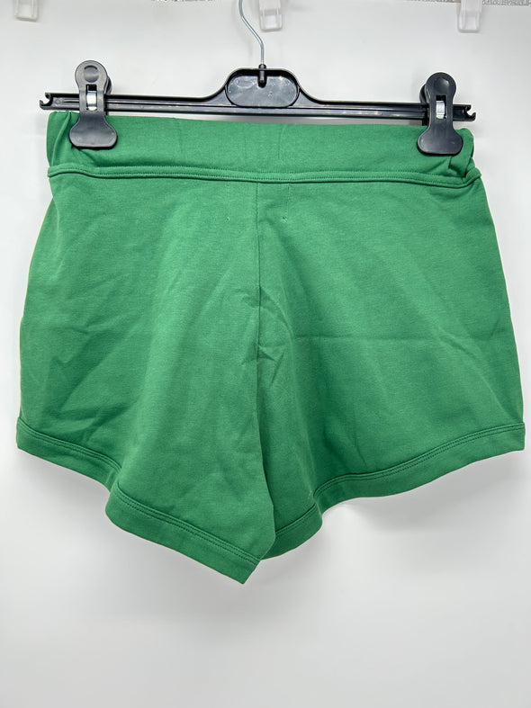 Short vert en coton