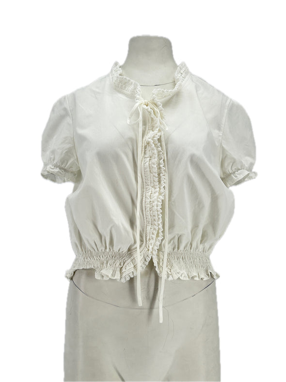 Blouse blanche "Rosie"