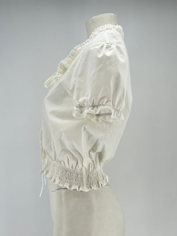 Blouse blanche "Rosie"
