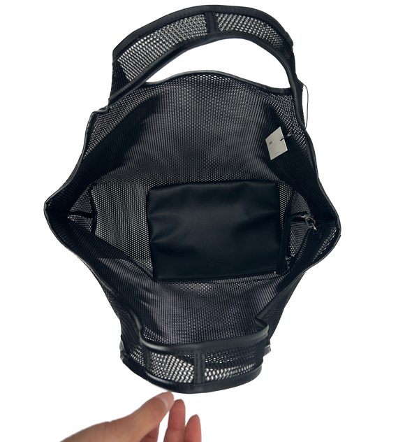 Sac de plage noir "Boukina"