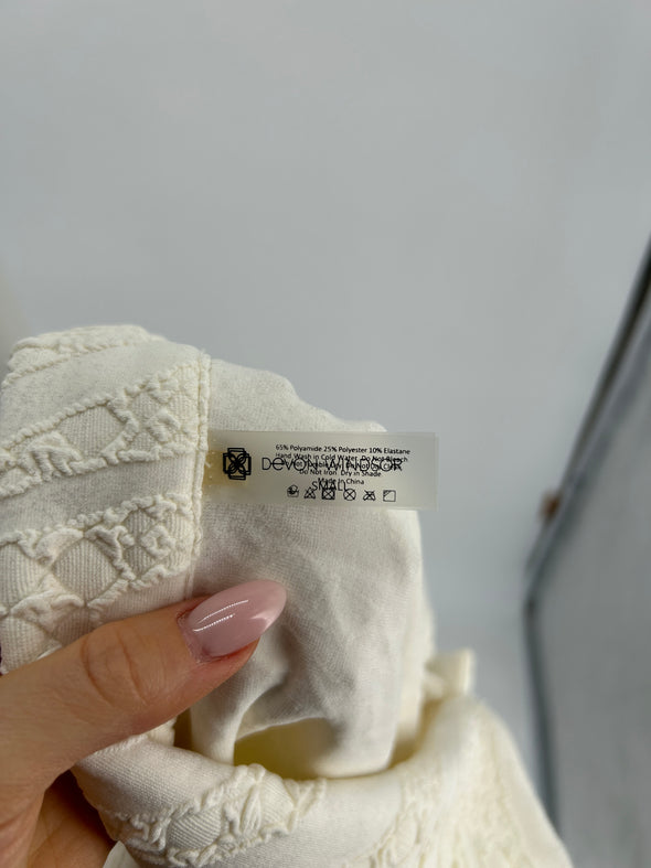 Top crop blanc