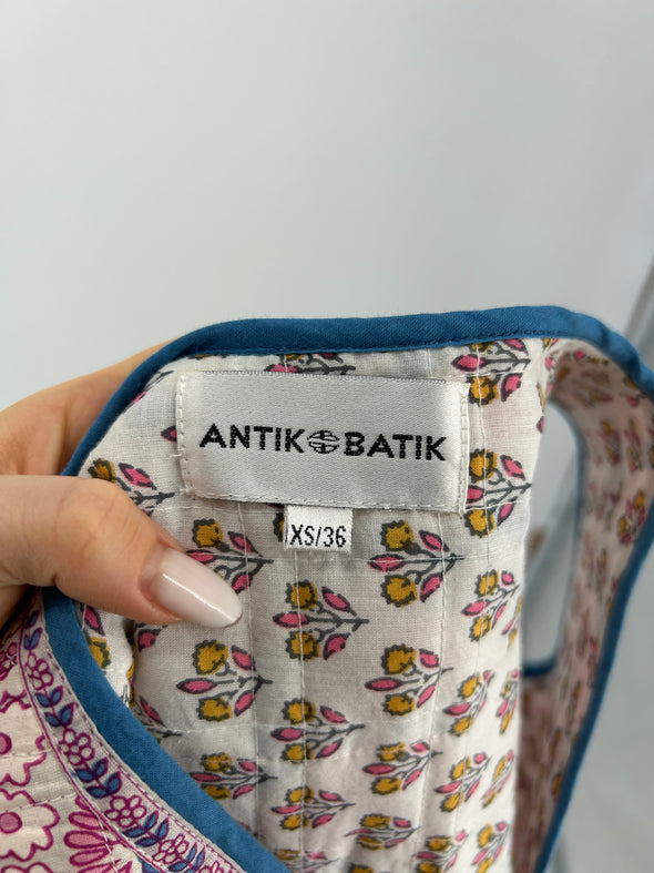 Gilet sans manches à imprimé