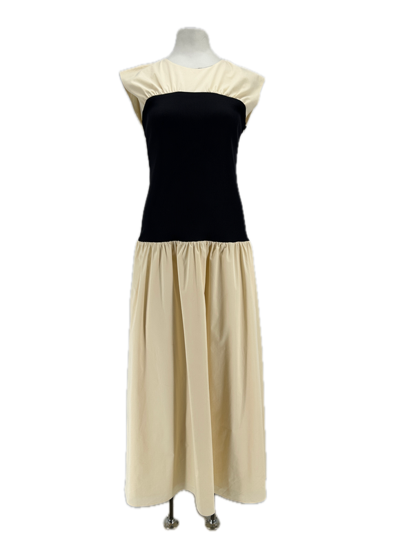 Robe bicolore