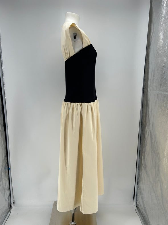 Robe bicolore