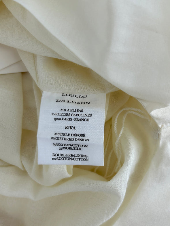 Robe crème "Kika"