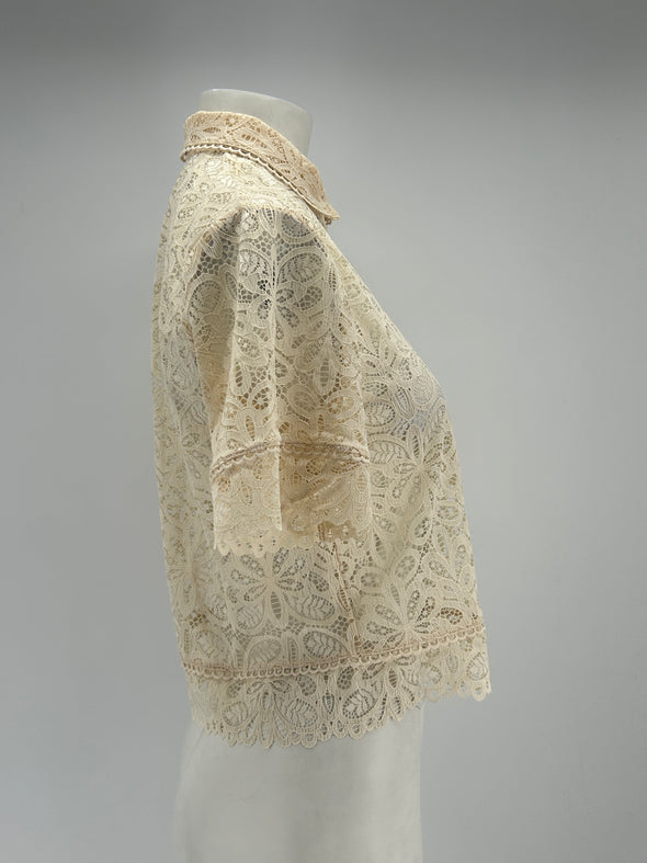 Chemisier en broderies