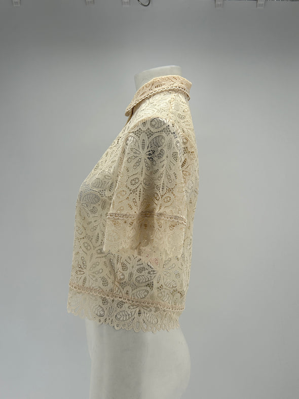 Chemisier en broderies