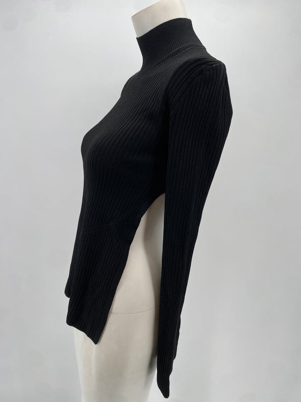 Top à manches longues dos nu