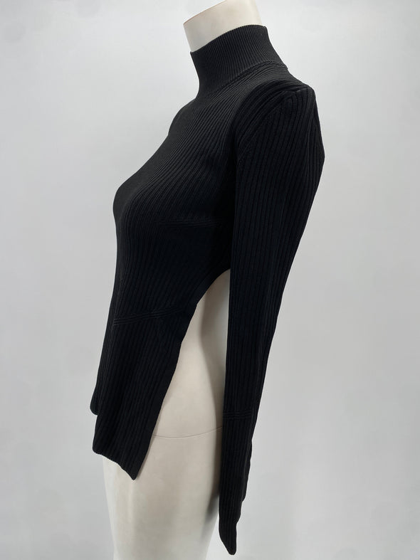 Top à manches longues dos nu