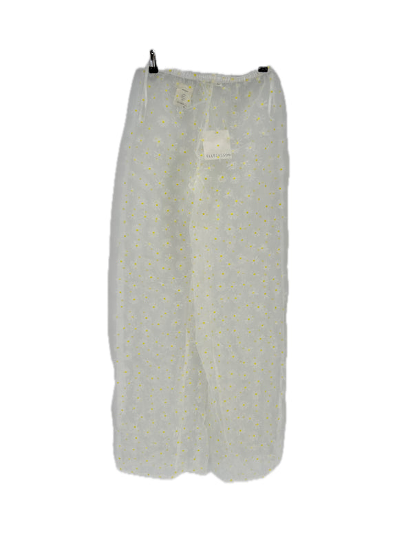 Pantalon transparent imprimé