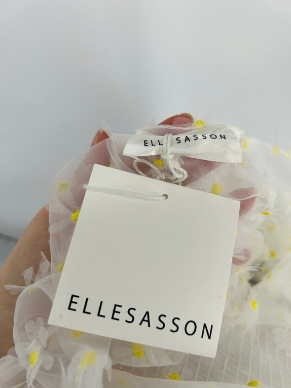 Robe transparente imprimée