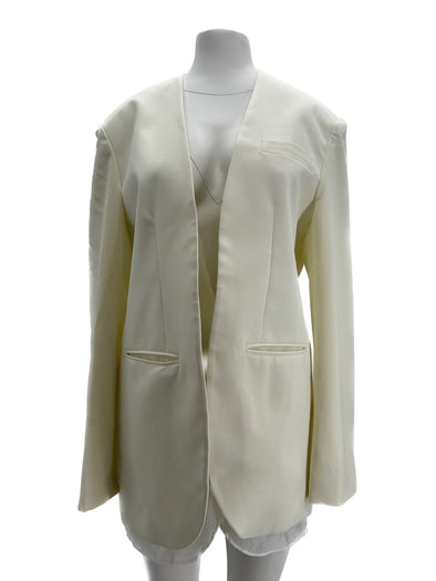 Veste de tailleur crème