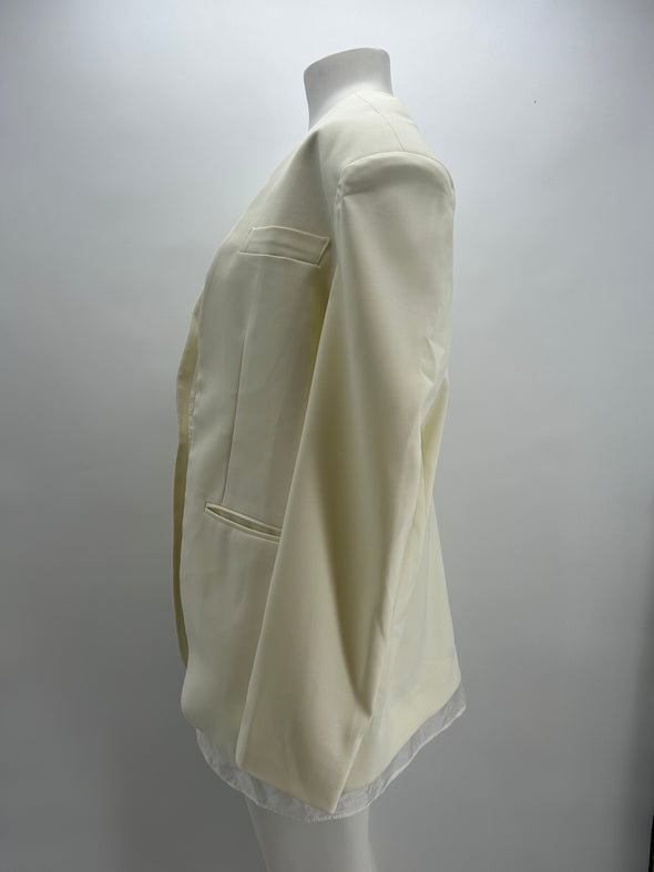 Veste de tailleur crème