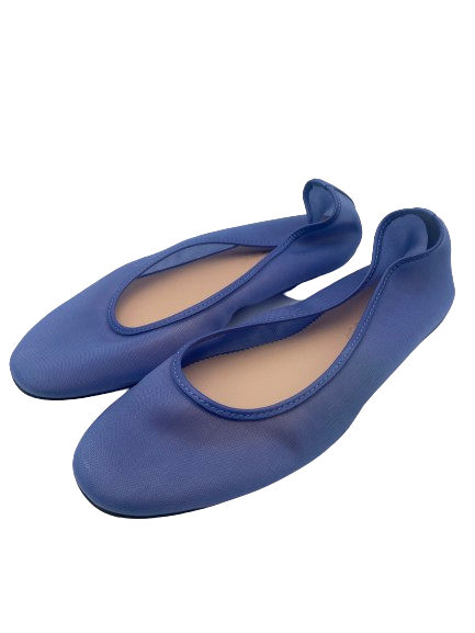 Ballerines bleues