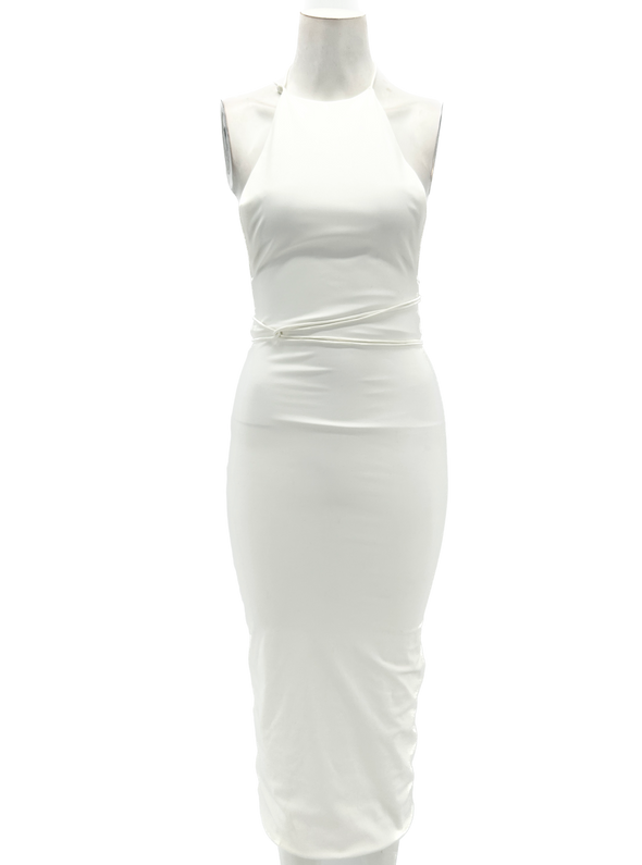 Robe dos nu blanche