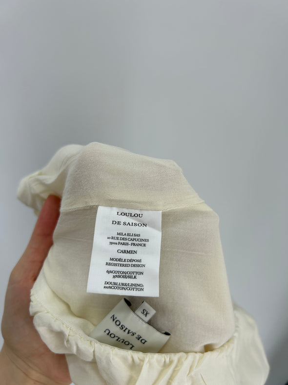 Jupe crème "CARMEN"