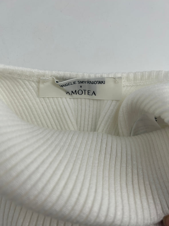 Body blanc à dos nu