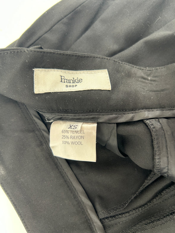 Pantalon large noir