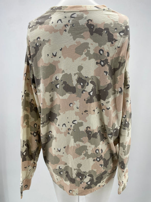 T-shirt à manches longues camouflage