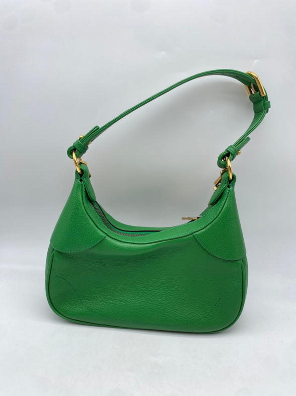 Sac à main "Aphrodite" en cuir vert