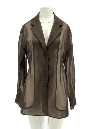 Chemise "Peri" en soie mélangée