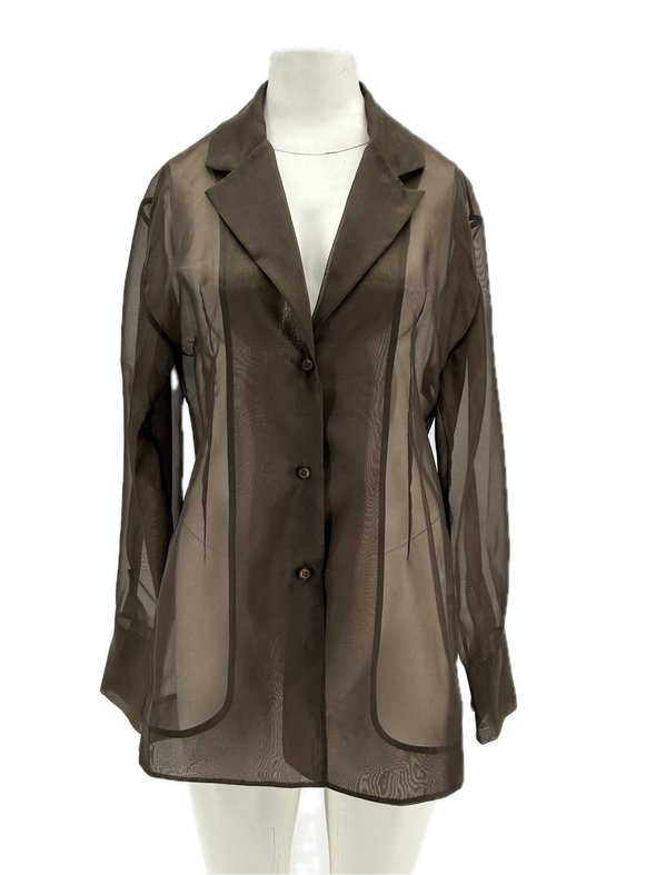 Chemise "Peri" en soie mélangée
