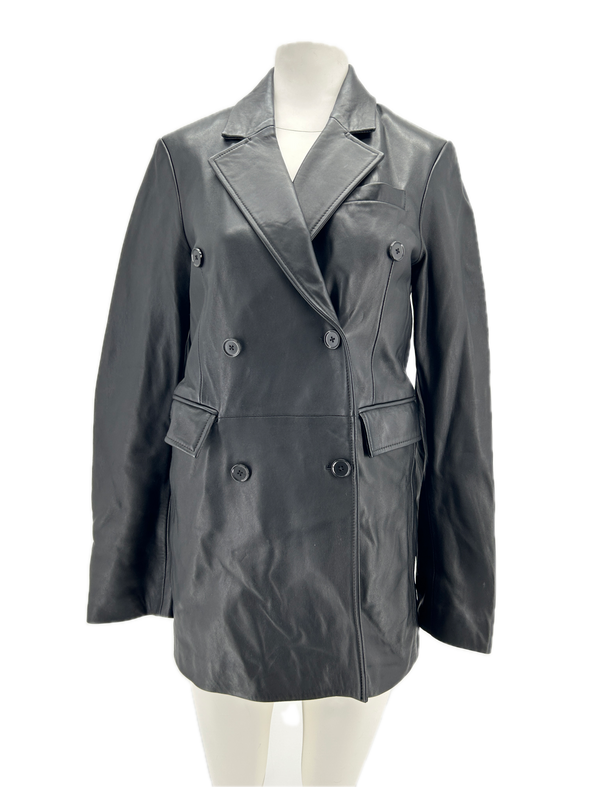 Blazer en cuir