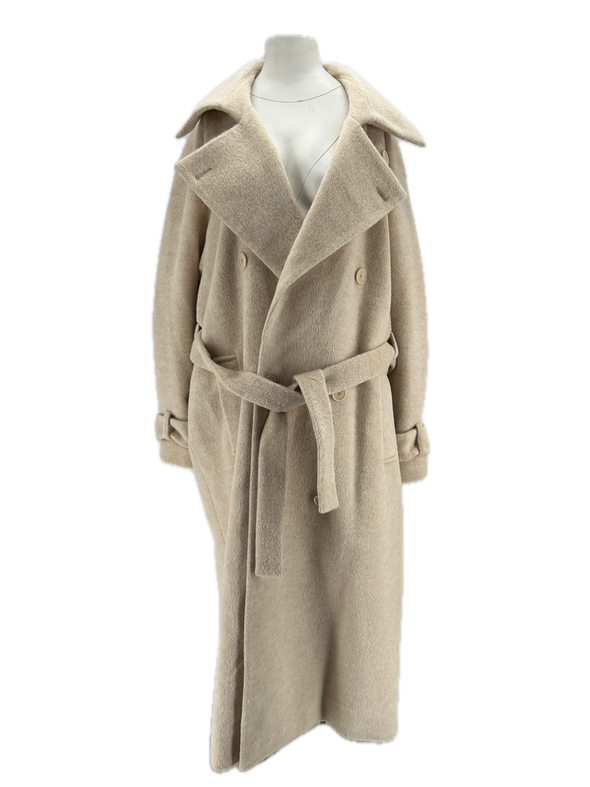 Trench-coat en laine