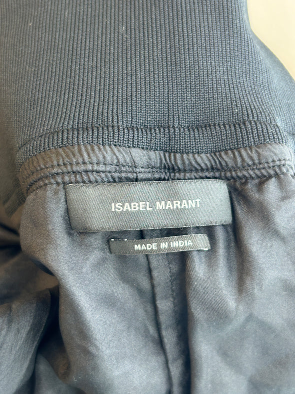 Jupe noire à volants