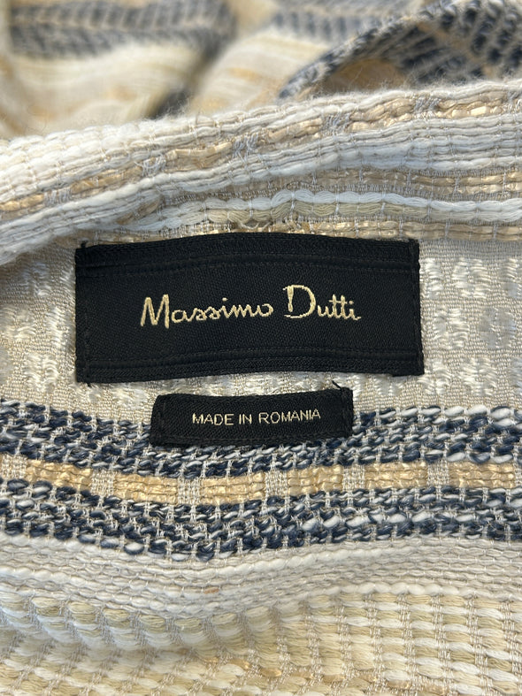 Veste rayée en laine