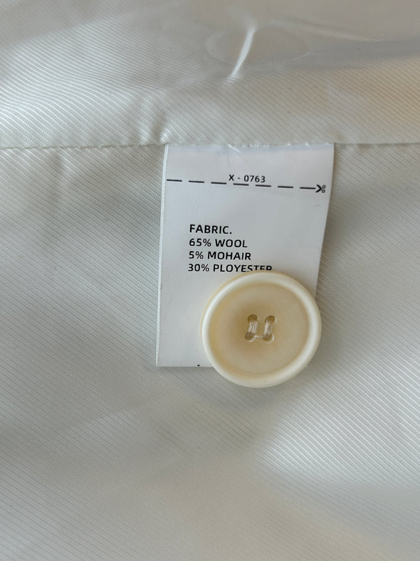 Veste écharpe en laine