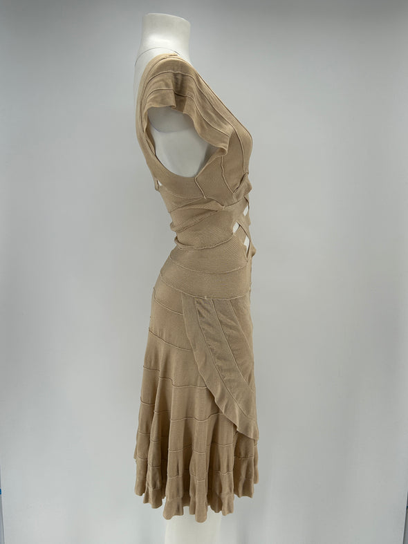 Robe beige